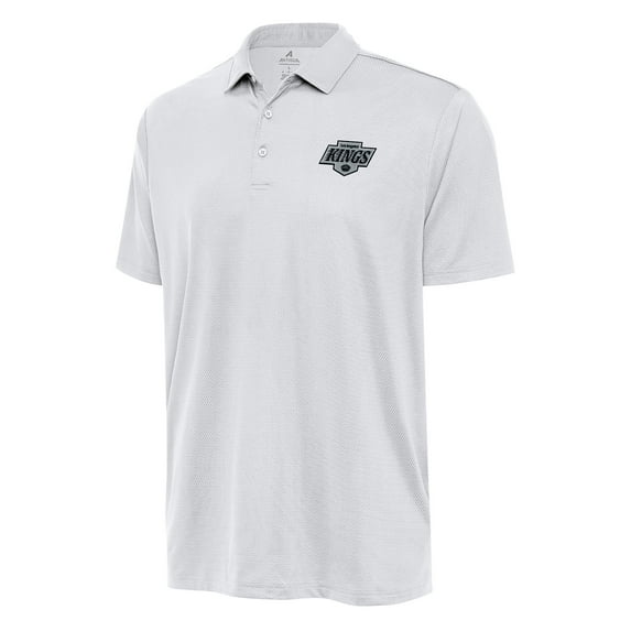 Men's Antigua White Los Angeles Kings Big & Tall Ellipse Polo