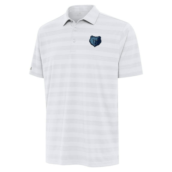 Men's Antigua White Memphis Grizzlies Tunnel Polo