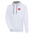 thumbnail image 1 of Men's Antigua  White Memphis Hustle Victory Pullover Hoodie, 1 of 1