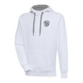 thumbnail image 1 of Men's Antigua White Milwaukee Brewers Metallic Victory Pullover Hoodie, 1 of 1