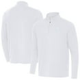 thumbnail image 1 of Men's Antigua  White Minnesota Vikings Intent Quarter-Zip Top, 1 of 4