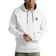 thumbnail image 1 of Men's Antigua White Minnesota Vikings Logo Victory Pullover Hoodie, 1 of 1