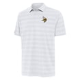 thumbnail image 1 of Men's Antigua White Minnesota Vikings  Tunnel Polo, 1 of 1