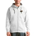 thumbnail image 1 of Men's Antigua White Minnesota Wild Logo Victory Full-Zip Hoodie, 1 of 1