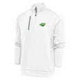 thumbnail image 1 of Men's Antigua White Minnesota Wild Special Edition 2.0 Generation Quarter-Zip Pullover Top, 1 of 1