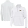 thumbnail image 1 of Men's Antigua White Nashville Predators Twist Quarter-Zip Pullover Jacket, 1 of 3