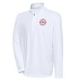 thumbnail image 1 of Men's Antigua  White Nashville Sounds Tribute Quarter-Zip Pullover Top, 1 of 1