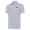 thumbnail image 1 of Men's Antigua  White/Navy New England Patriots Motion Polo, 1 of 1