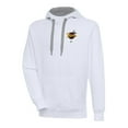 thumbnail image 1 of Men's Antigua White New Orleans Black Pelicans Victory Pullover Hoodie, 1 of 1