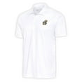 thumbnail image 1 of Men's Antigua White New Orleans Saints Team Logo Throwback Tribute Polo, 1 of 1