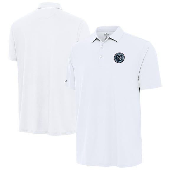 Men's Antigua White New York City FC Era Polo