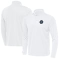 thumbnail image 1 of Men's-Antigua  White New York City FC Tribute Quarter-Zip Top, 1 of 3