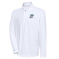 thumbnail image 1 of Men's Antigua White Noah Gragson Tribute Quarter-Zip Pullover Top, 1 of 1
