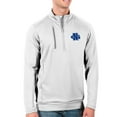 thumbnail image 1 of Men's Antigua White North Georgia Nighthawks Generation Quarter-Zip Pullover Top, 1 of 1
