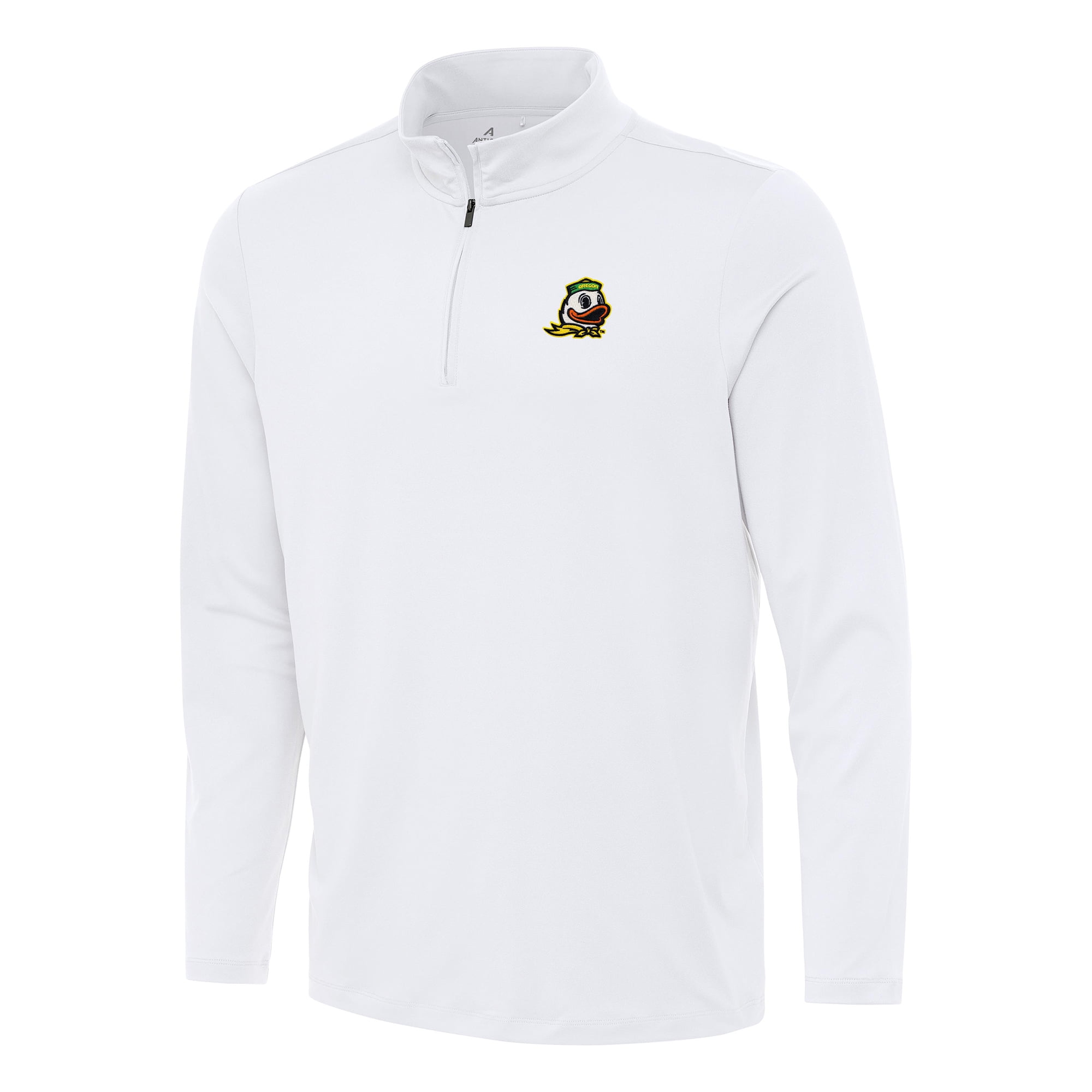 Men's Antigua White Oregon Ducks Reprocess Quarter-Zip Top - Walmart.com