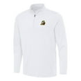 thumbnail image 1 of Men's Antigua White Oregon Ducks Reprocess Quarter-Zip Top, 1 of 1
