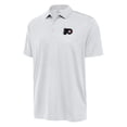 thumbnail image 1 of Men's Antigua White Philadelphia Flyers Ellipse Polo, 1 of 1