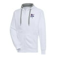 thumbnail image 1 of Men's Antigua White Philadelphia Stars Victory Full-Zip Hoodie, 1 of 1