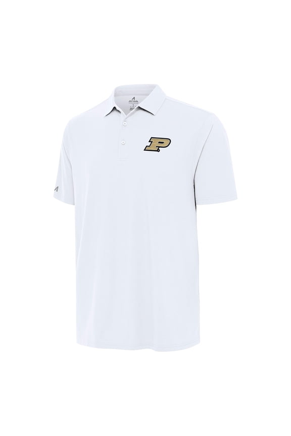 Men's Antigua White Purdue Boilermakers Era Polo