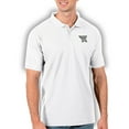 thumbnail image 1 of Men's Antigua White Rochester Knighthawks Legacy Pique Polo, 1 of 1