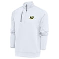 thumbnail image 1 of Men's Antigua White Ryan Blaney Generation Quarter-Zip Pullover Top, 1 of 1
