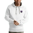 thumbnail image 1 of Men's Antigua White Sacramento Kings Victory Pullover Hoodie, 1 of 1