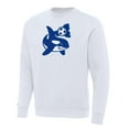 thumbnail image 1 of Men's Antigua White Seattle Sounders FC Orca Logo Victory Pullover Sweatshirt, 1 of 1