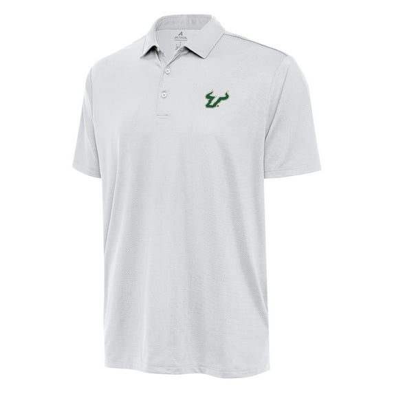 Men's Antigua White South Florida Bulls Big & Tall Ellipse Polo