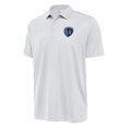 thumbnail image 1 of Men's Antigua White Sporting Kansas City  Ellipse Polo, 1 of 1