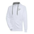 thumbnail image 1 of Men's Antigua  White St. Louis Blues Metallic Logo Victory Full-Zip Hoodie, 1 of 1