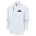 thumbnail image 1 of Men's Antigua White Stewart-Haas Racing Generation Quarter-Zip Pullover Top, 1 of 1
