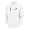 thumbnail image 1 of Men's Antigua  White Stockton Ports Generation Quarter-Zip Pullover Top, 1 of 1