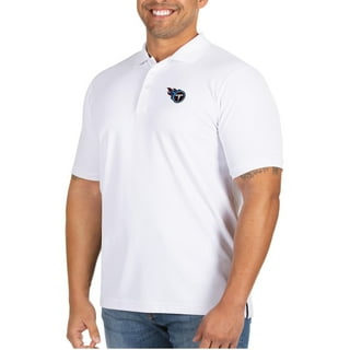 Antigua Men's Tennessee Titans Game Day Woven Fishing Shirt