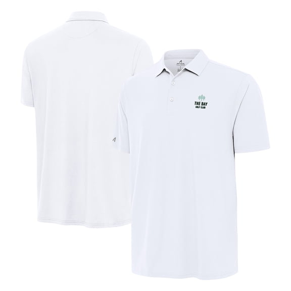 Men's Antigua White The Bay Golf Club Era Polo