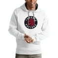 thumbnail image 1 of Men's Antigua White Toronto Raptors Team Logo Victory Pullover Hoodie, 1 of 1