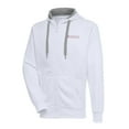thumbnail image 1 of Men's Antigua  White UChicago Maroons Victory Full-Zip Hoodie, 1 of 1