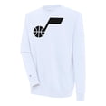thumbnail image 1 of Men's Antigua  White Utah Jazz Victory Pullover Sweatshirt, 1 of 1