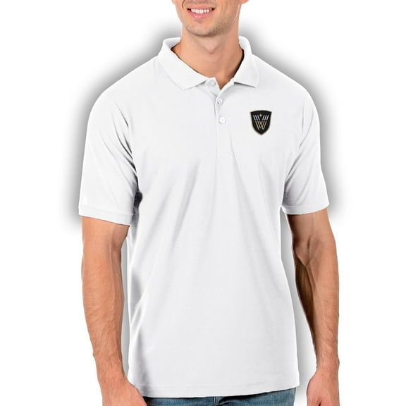 Men's Antigua White Vancouver Warriors Legacy Pique Polo