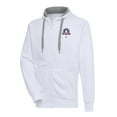 thumbnail image 1 of Men's Antigua White Washington Black Senators Victory Full-Zip Hoodie, 1 of 1