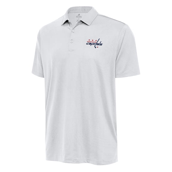 Men's Antigua  White Washington Capitals Big & Tall Ellipse Polo