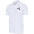 thumbnail image 1 of Men's Antigua  White Washington Nationals Patriotic Tribute Polo, 1 of 1