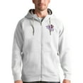 thumbnail image 1 of Men's Antigua White Western Carolina Catamounts Victory Full-Zip Hoodie, 1 of 1