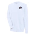 thumbnail image 1 of Men's Antigua  White Winnipeg Jets Victory Pullover Sweatshirt, 1 of 1