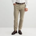 thumbnail image 1 of Men's Apt. 9® Premier Flex Slim-Fit Stretch Dress Pants Color: Khaki Size: 34X30, 1 of 4