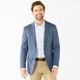 thumbnail image 1 of Men's Apt. 9® Premier Flex Slim-Fit Stretch Knit Sport Coat Color: Blue Birdseye Size: 48 REG, 1 of 4