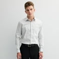 thumbnail image 1 of Men's Apt. 9® Regular-Fit Wrinkle Free Dress Shirt Color: Gray Crosshatch Plaid Size: S 32-33, 1 of 4