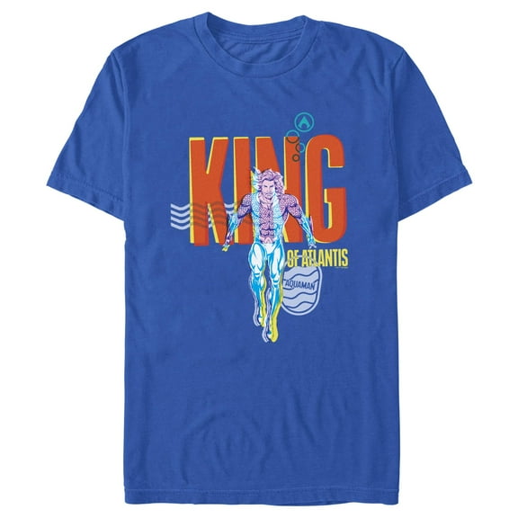Men's Aquaman King of Atlantis  Graphic T-Shirt