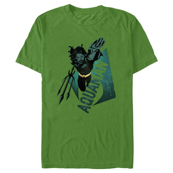 Men's Aquaman Trident King Swimming Graphic T-Shirt