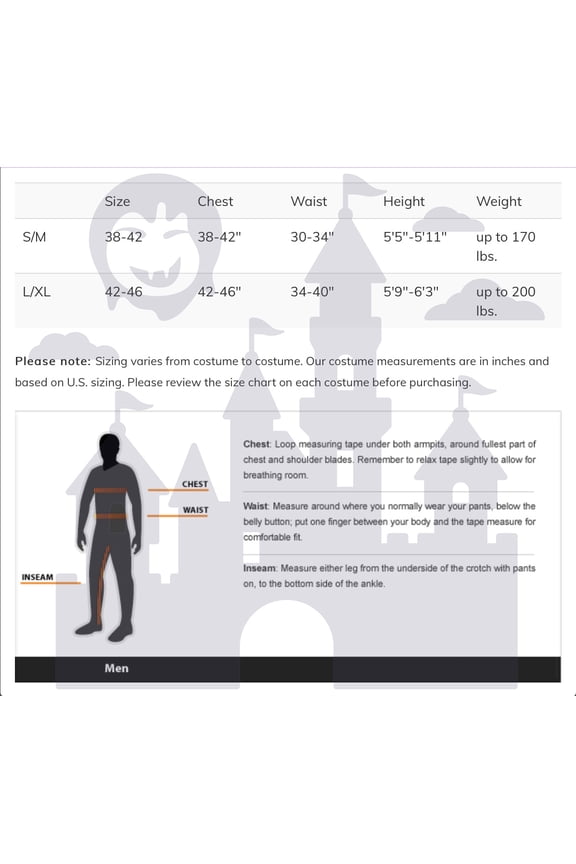 Men's Arabian Folk Hero Costume