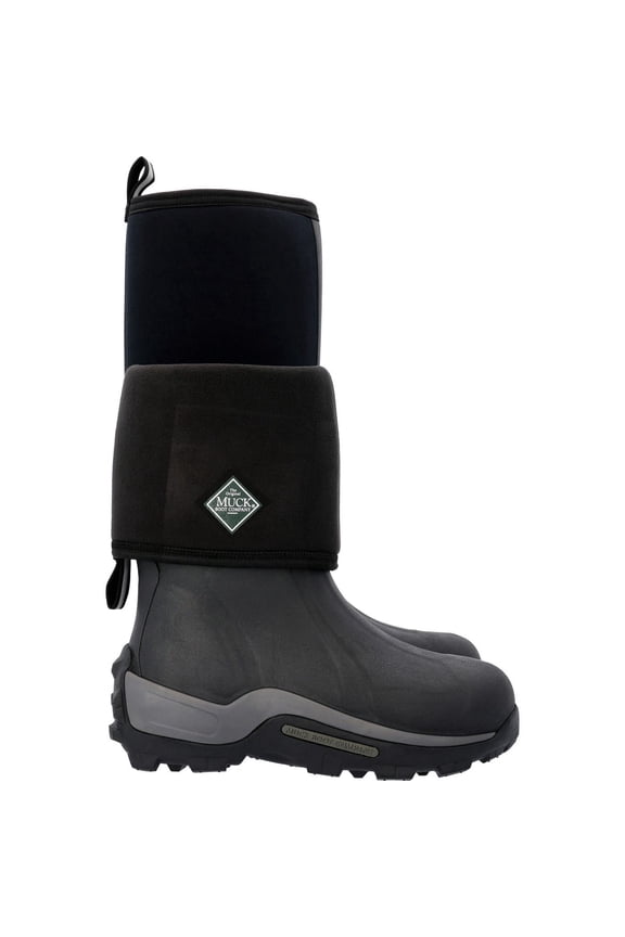 Muck Boots Men's Arctic Sport 17" Waterproof 5mm Insulated Hunting Boots Rubber Black 11 D